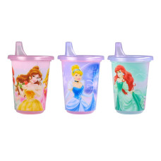 THE FIRST YEARS DISNEY COLLECTION: Disney Princess Multipack Take & Toss 10oz Sippy Cups 3pk w/ Travel Cap